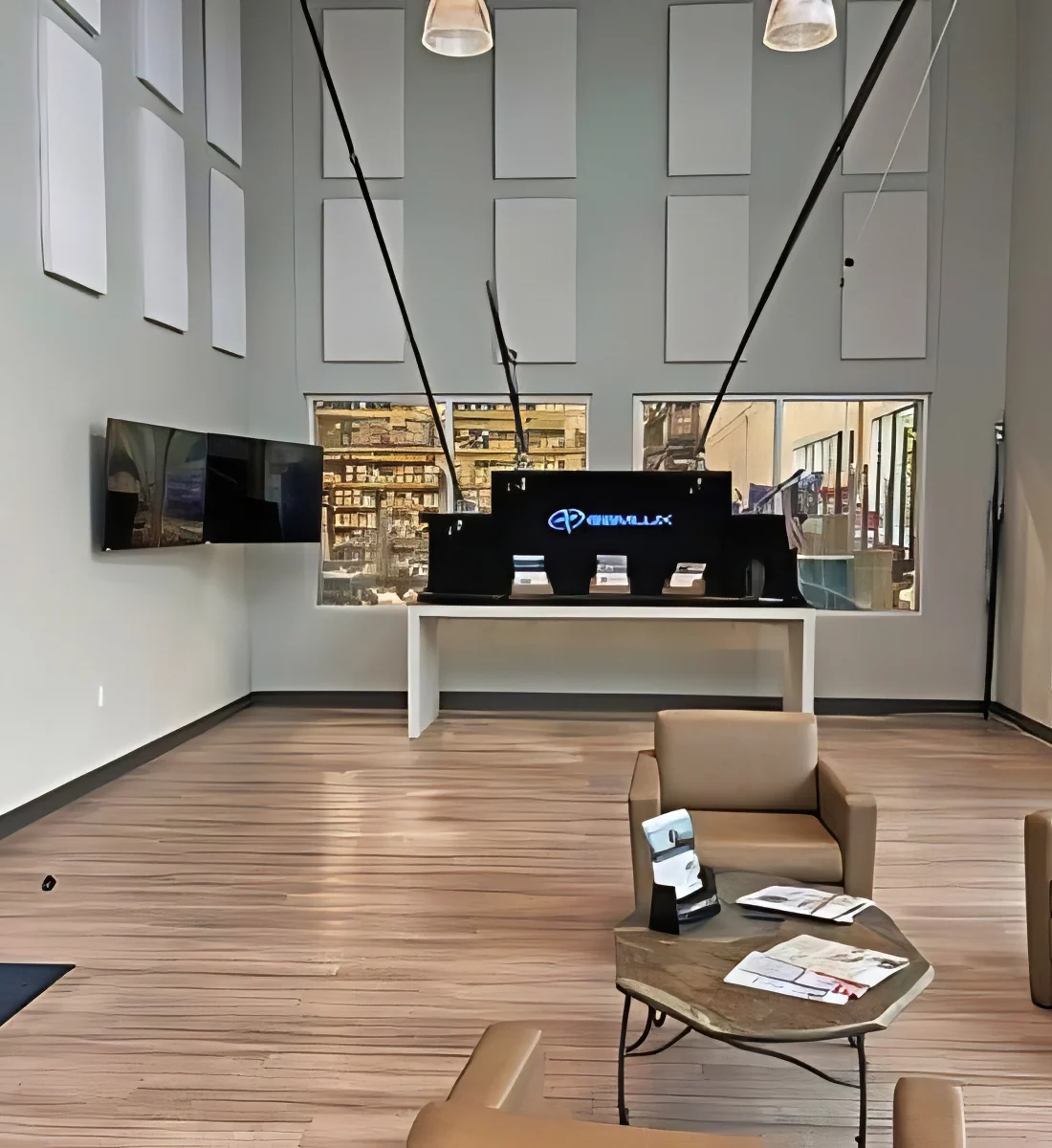 Reducing Lobby Reverberation for GemLux