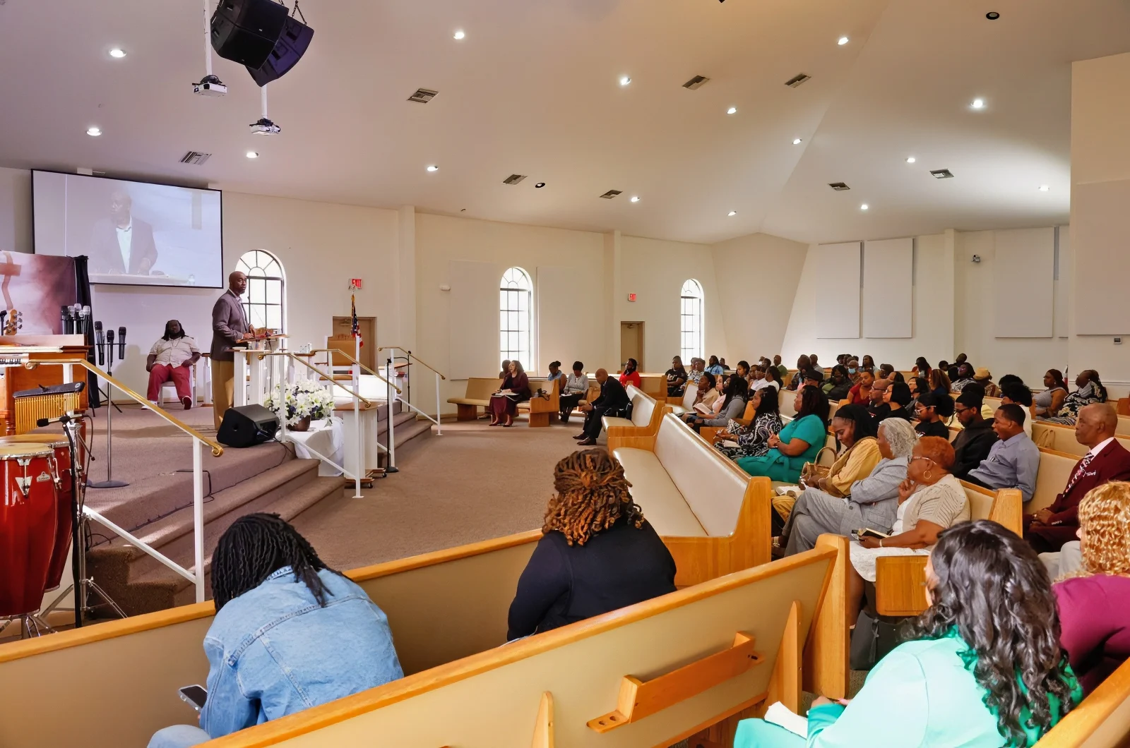 New Salem Church Acoustic Panels for Reverberation Control