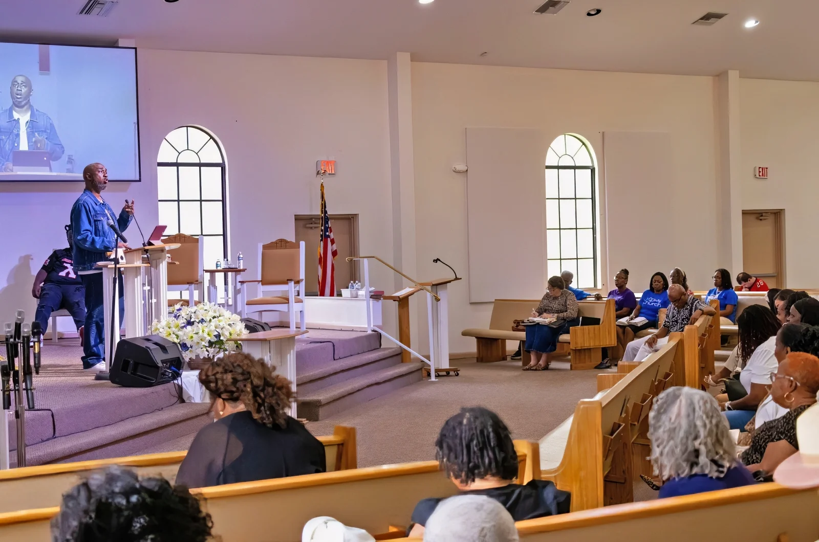Reduced Echo in New Salem Church Acoustic Treatment
