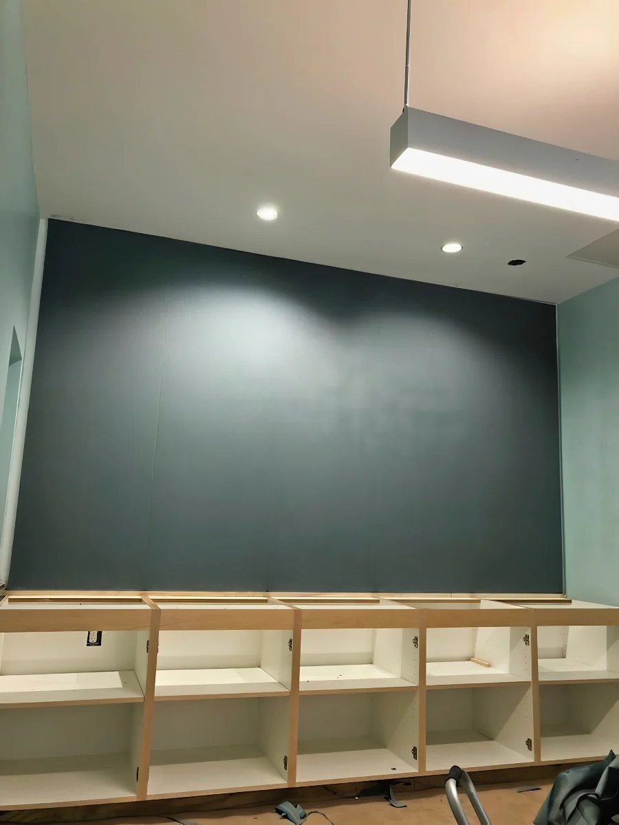 Gulf Coast Bank Fabric Wall System Install