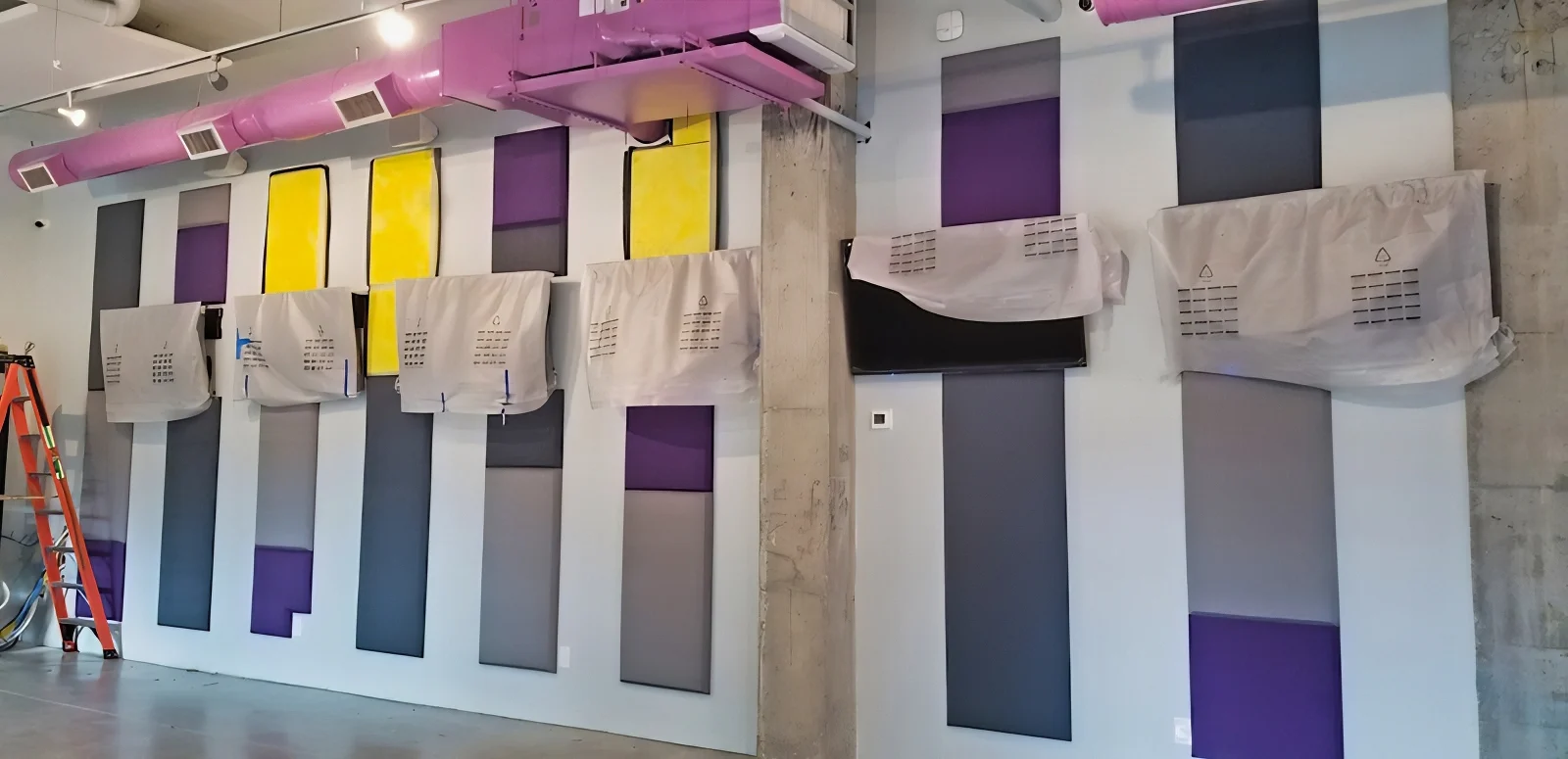 LaLa Sangria Sound Absorbing Panels Install