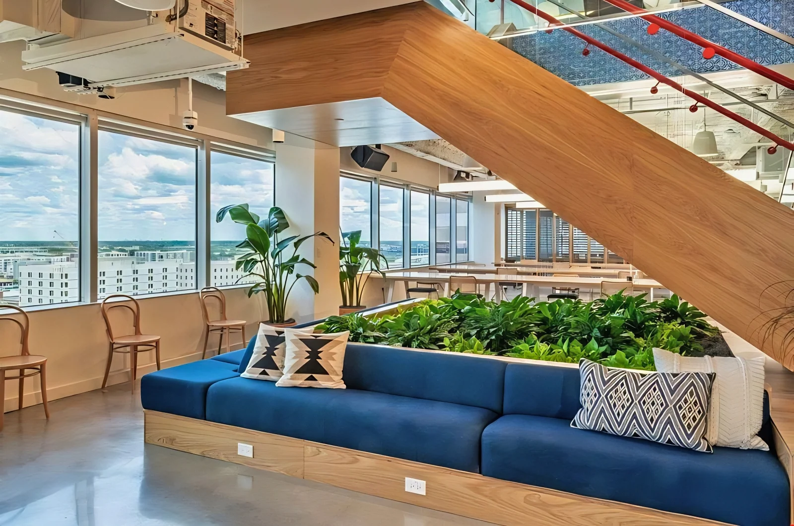 WeWork Tampa Modern Office Design Acoustic Upgrade