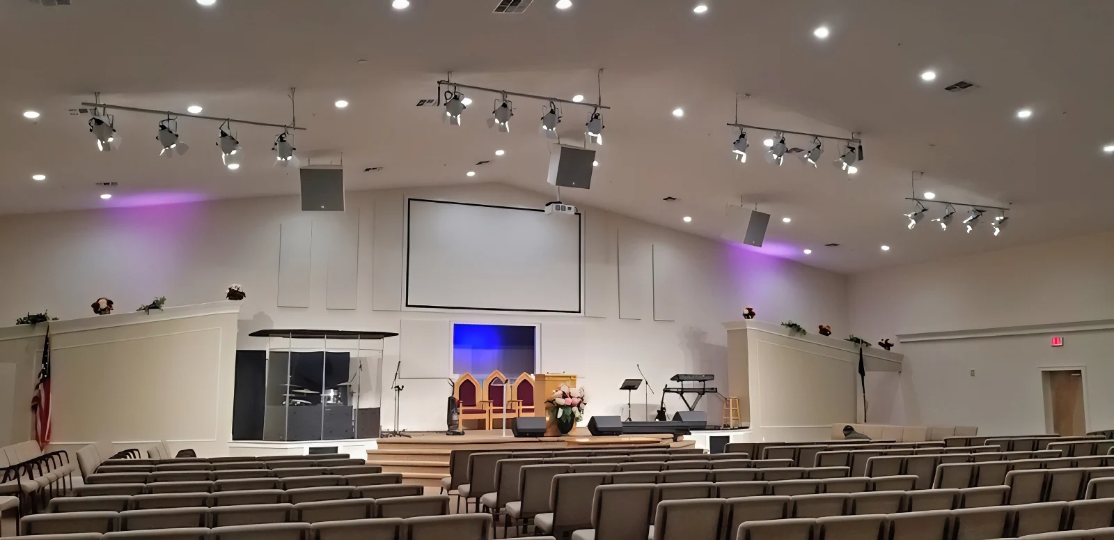 Ebenezer Church Worship Center Acoustics Upgrade