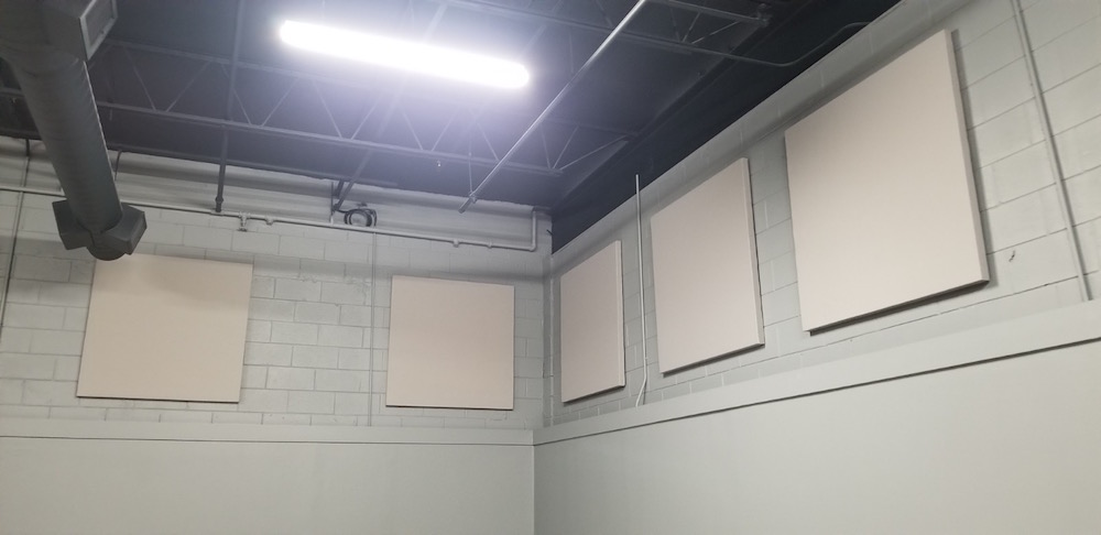 Acoustic Treatment for Professional Podcast Studio
