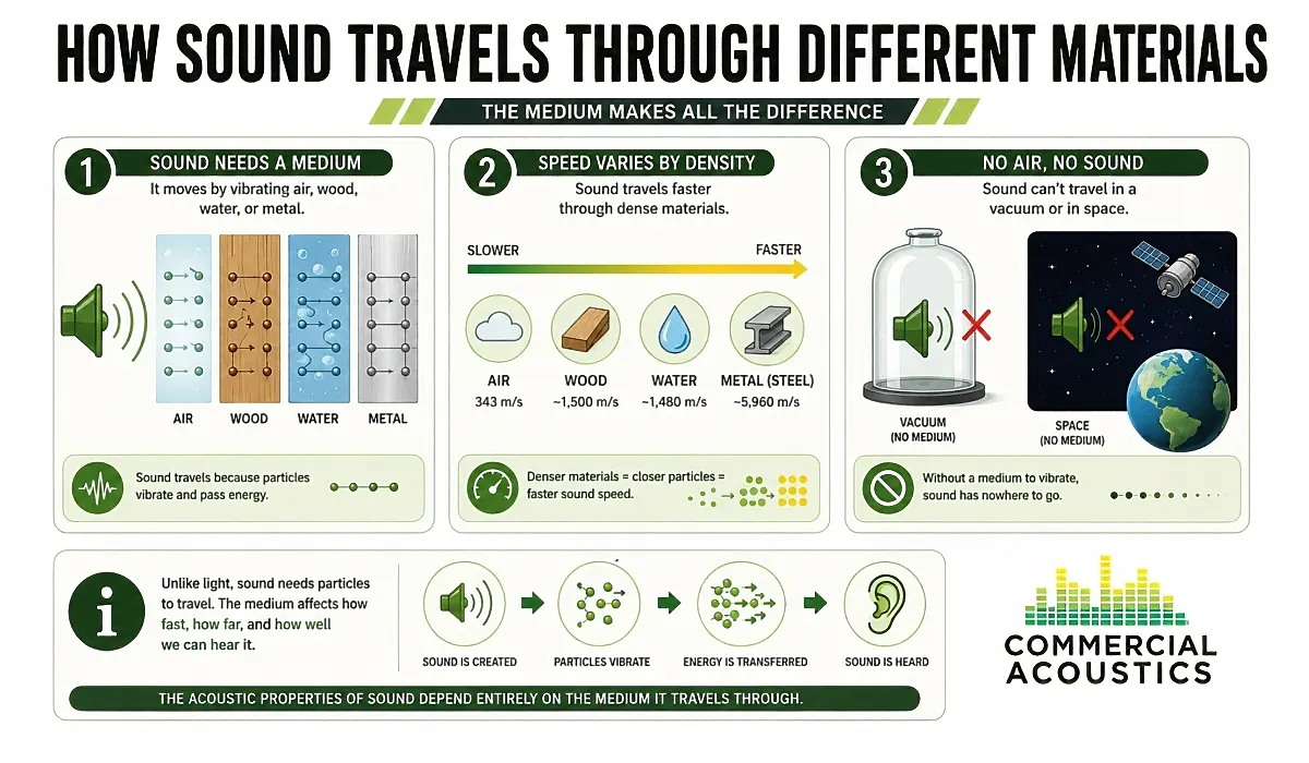 How Different Materials Affect Sound Transmission