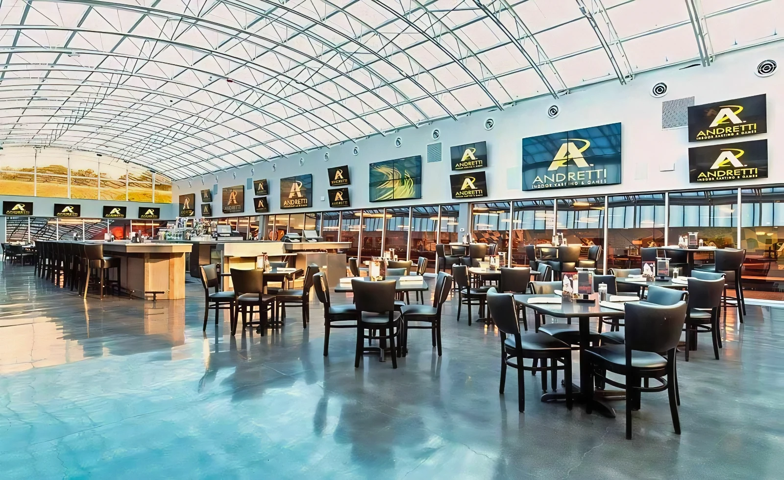 Party Venue Improving Acoustics Andretti Karting