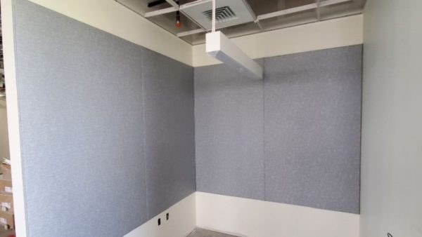 Acoustic Fabric Wall