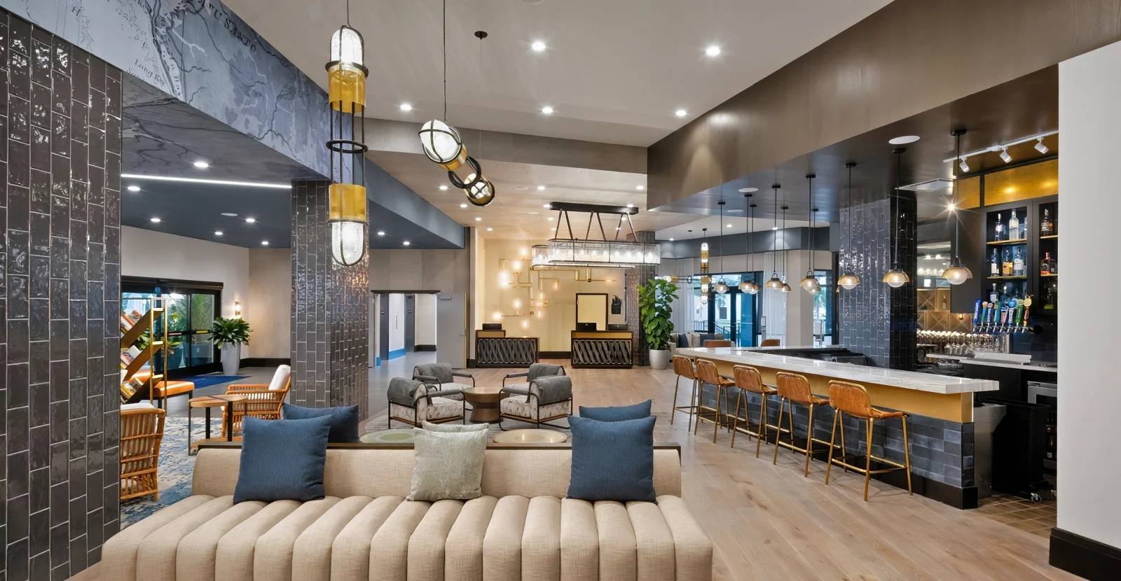 Luminary Hotel Acoustic Treatment Echo Reduction