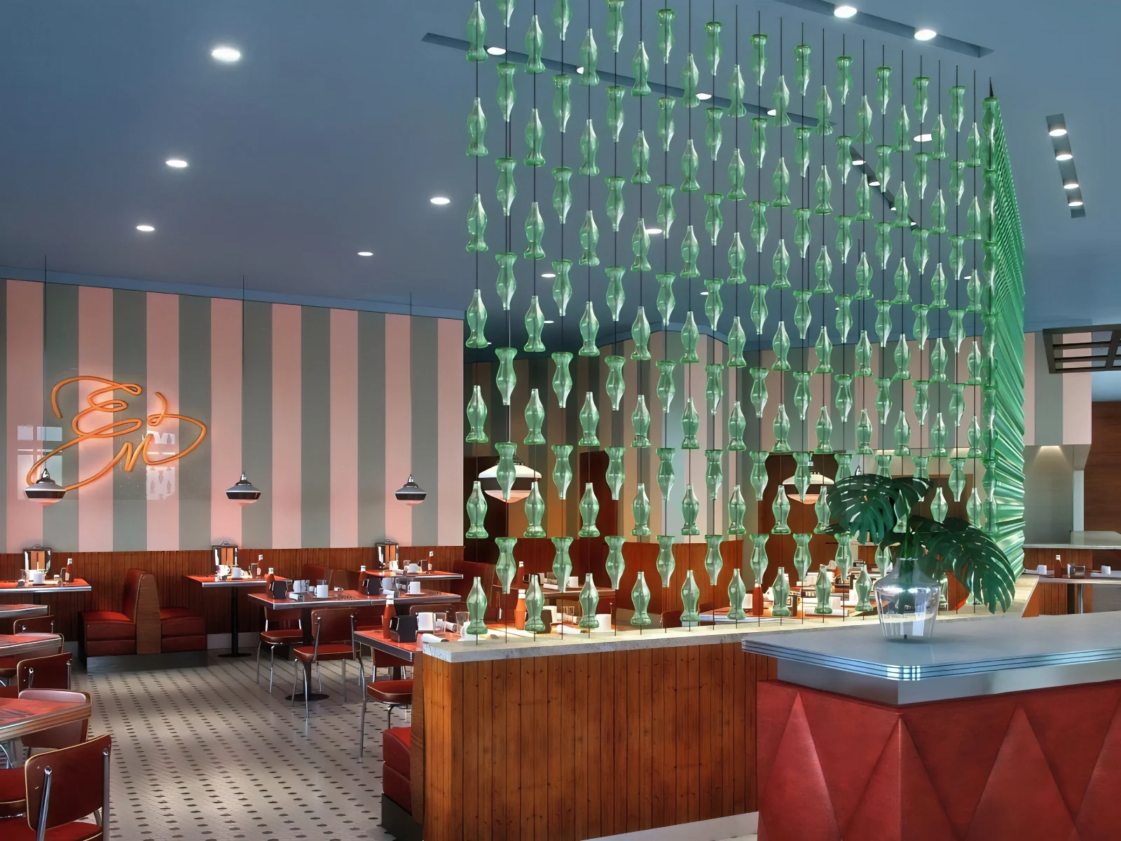 Luminary Hotel Ella Mae's Diner Noise Reduction Treatment