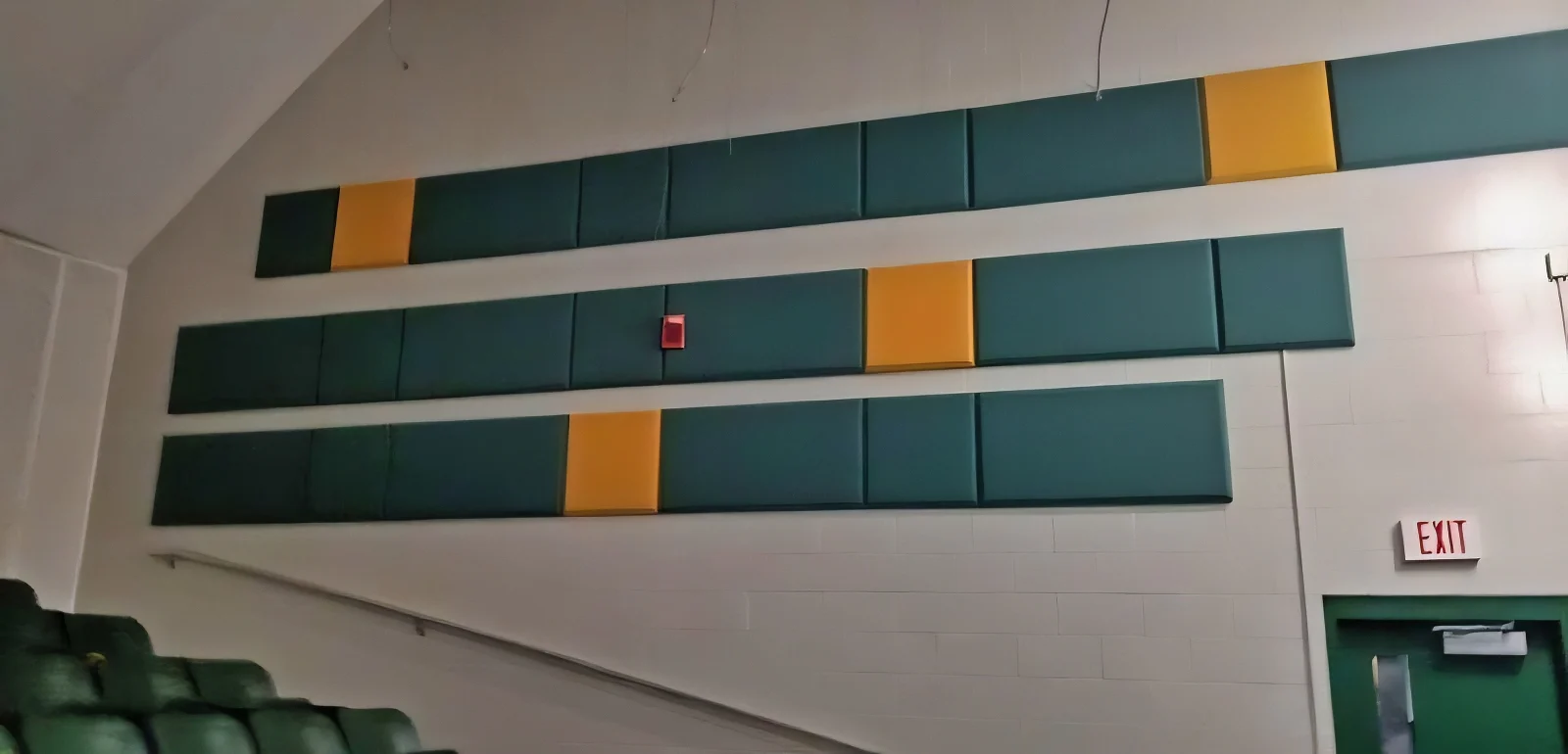 Eastside HS Custom-Fabricated Acoustic Wall Panels