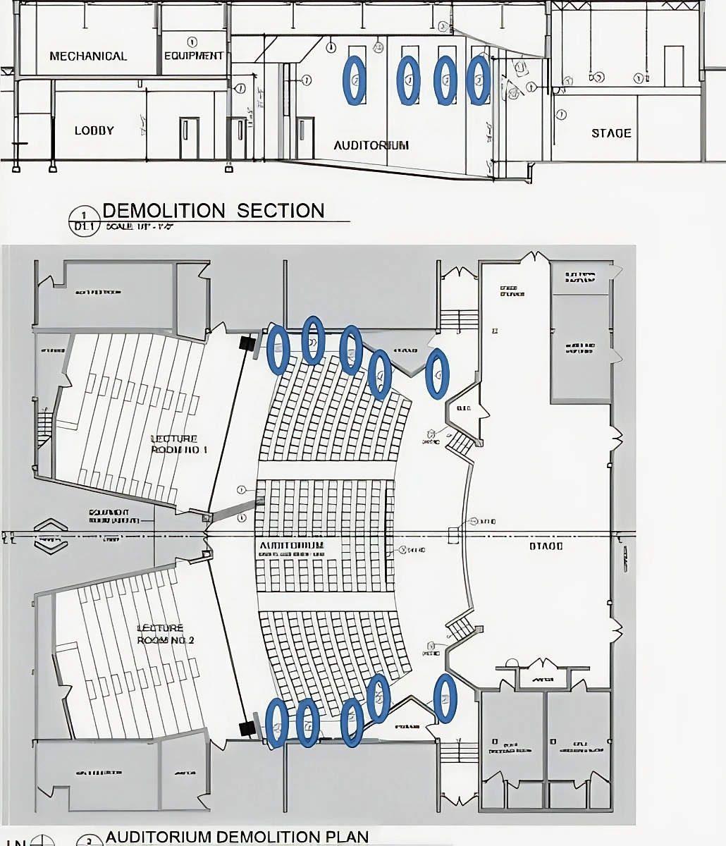 Eastside HS - Demolition Plan
