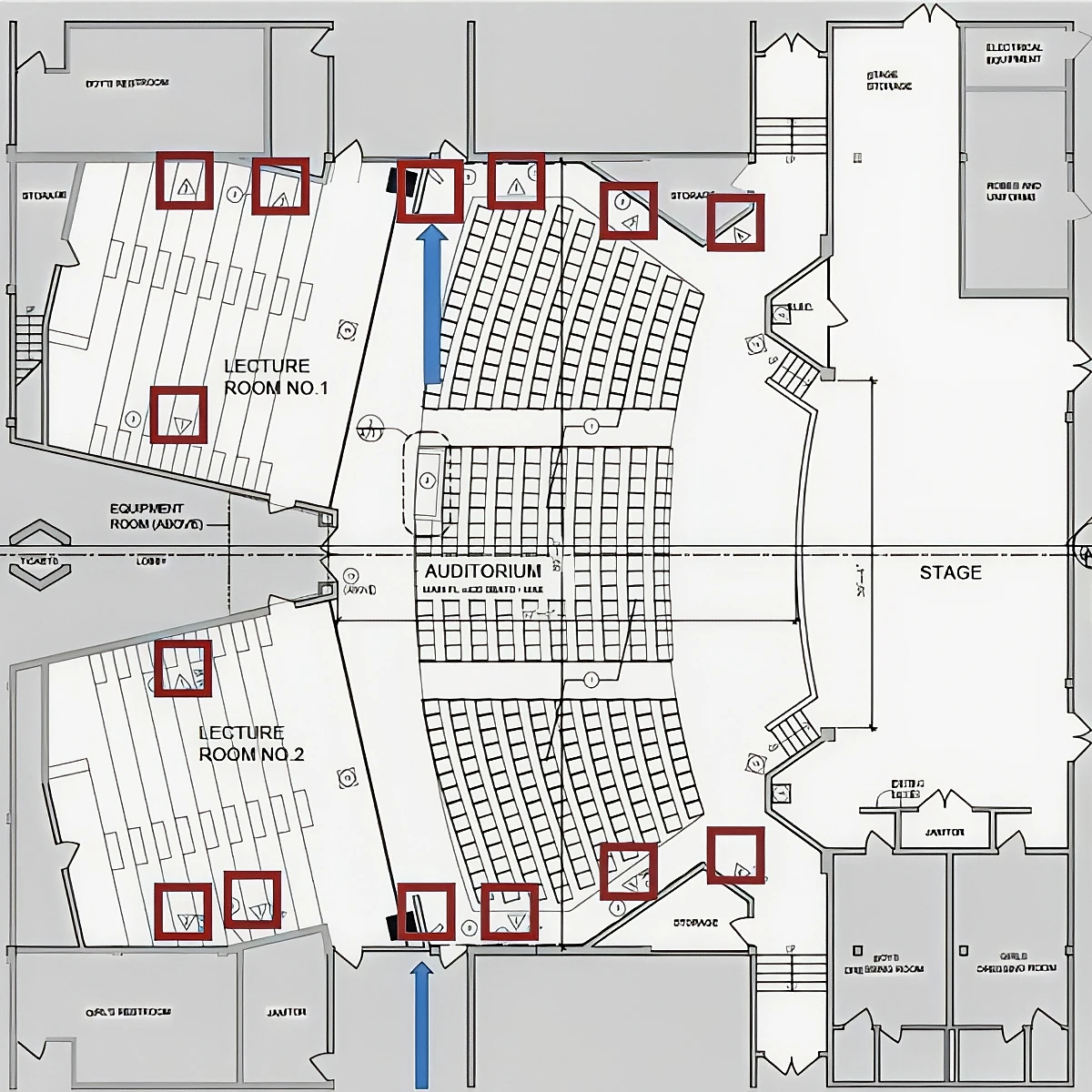 Eastside HS - Interior Elevations