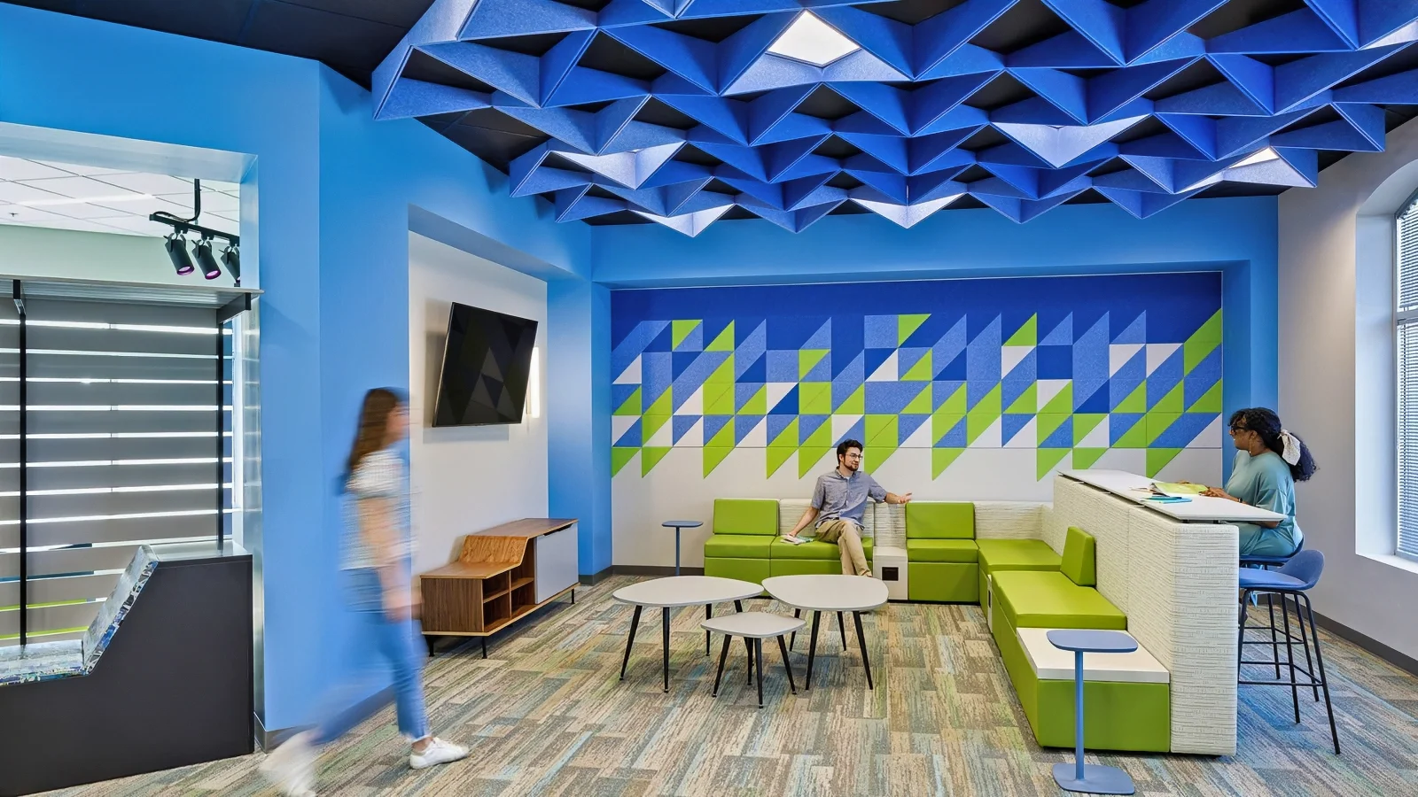 Acoustic Wall Tiles Install for Noise Reduction