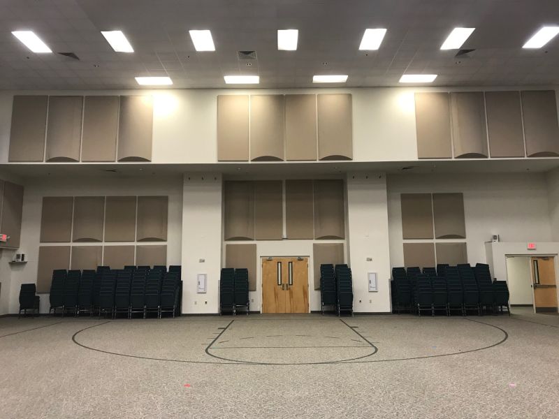 Acoustic Diffusers & Acoustic Wall Panels in Church