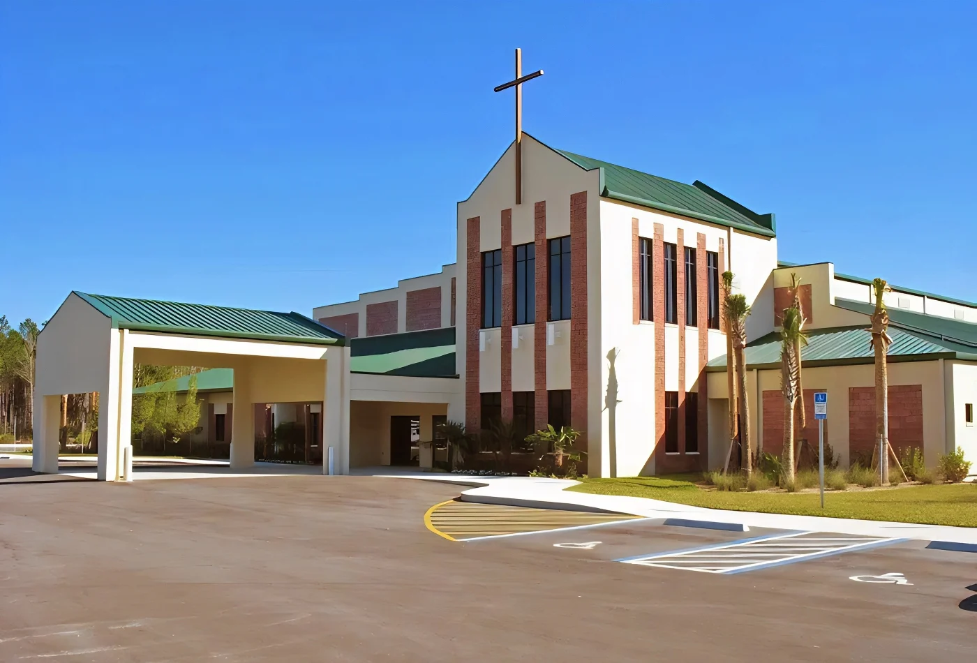 Exterior of Turning Point at Calvary