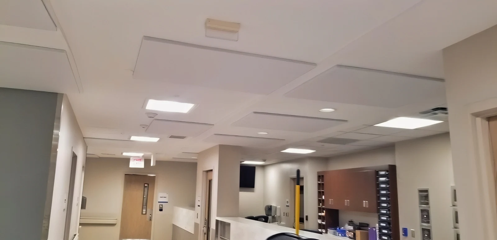 HCA Acoustic Treatment to Reduce Echo and Noise