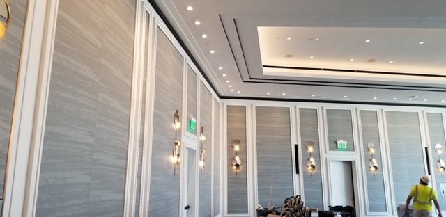 Hotel Acoustic Fabric Wall