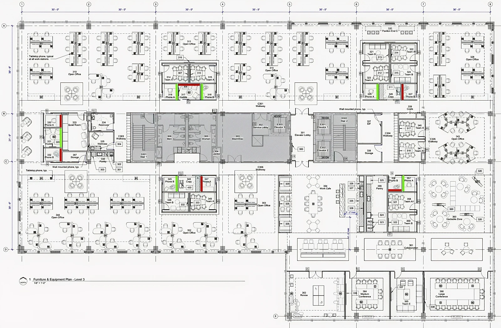 Pfizer Office Tampa - Level 3 Plan