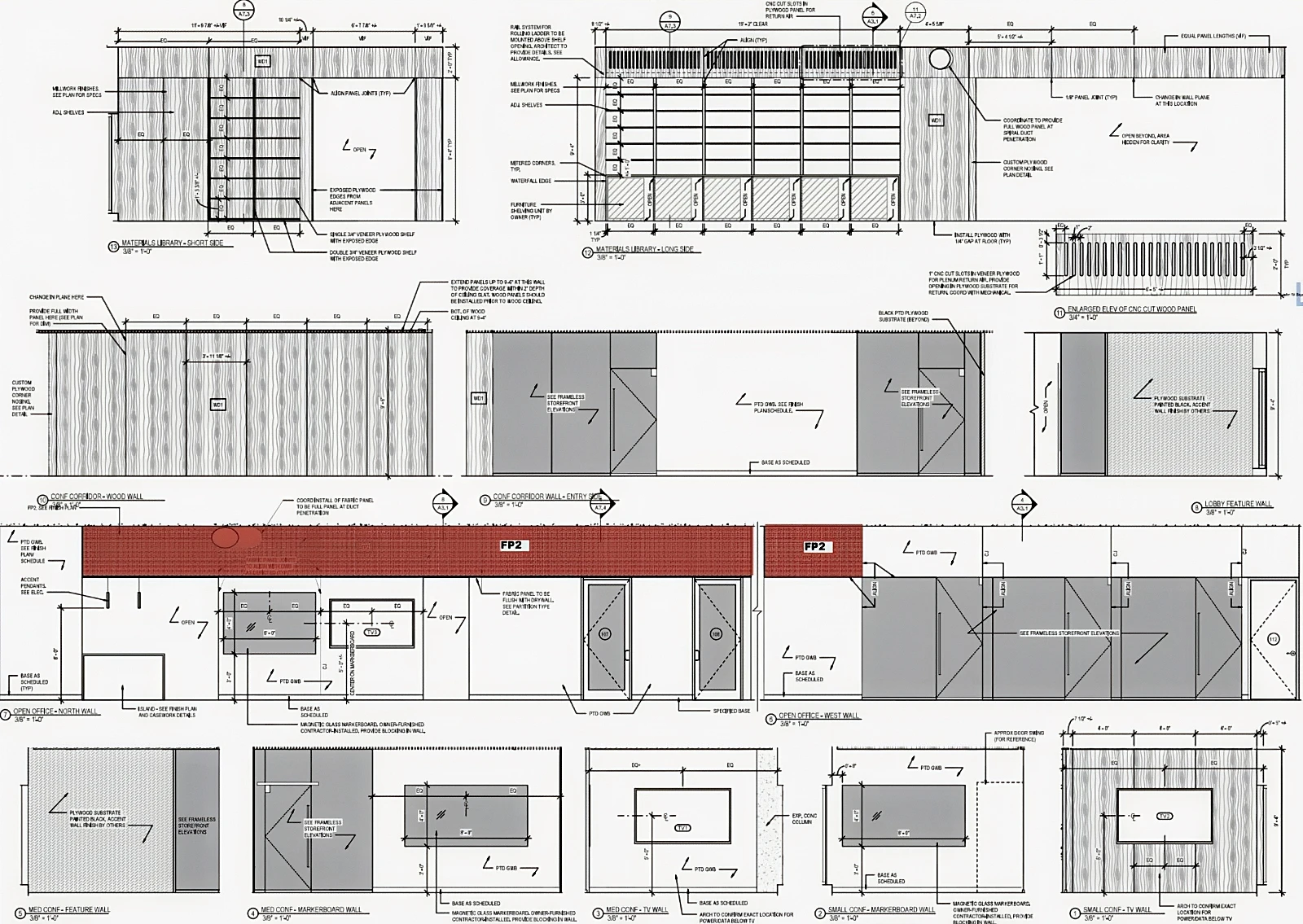 Sweet Sparkman - Interior Elevations