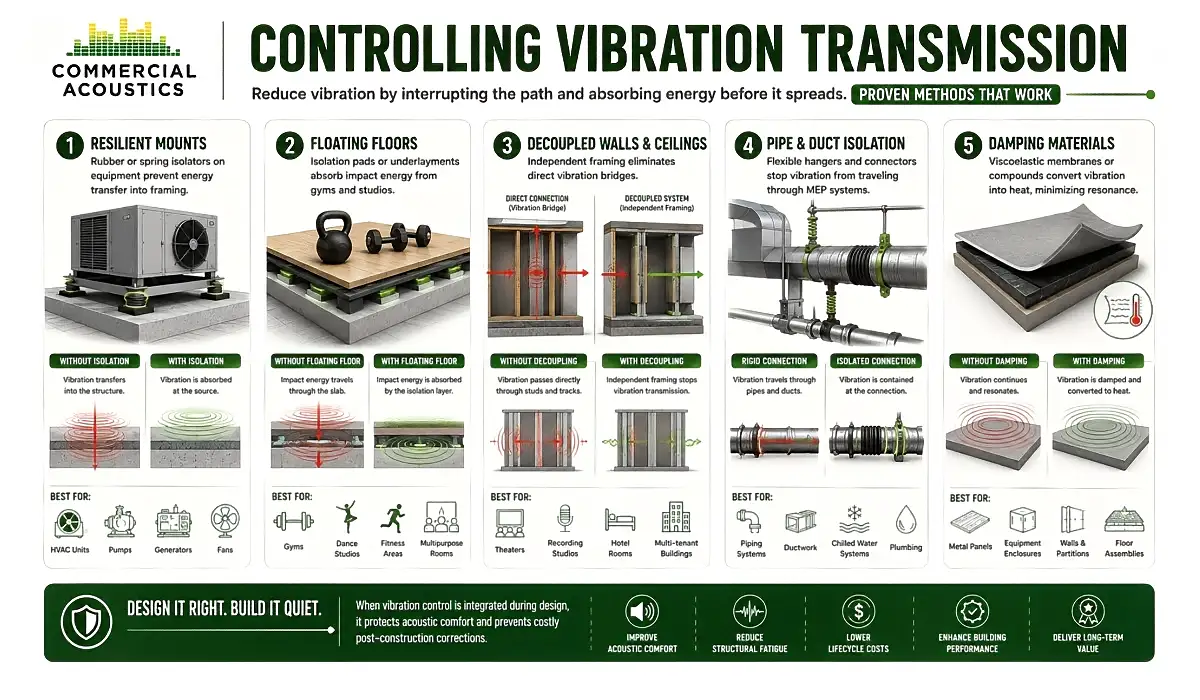 Proven Methods for Reducing Building Vibration