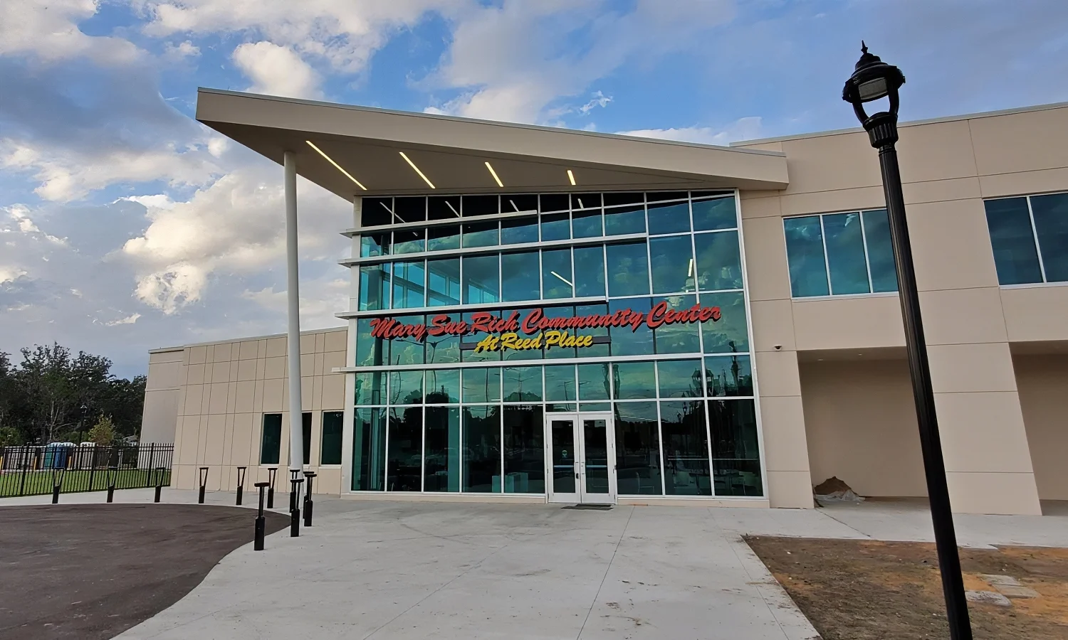 Exterior of the New Community Center in Ocala, FL