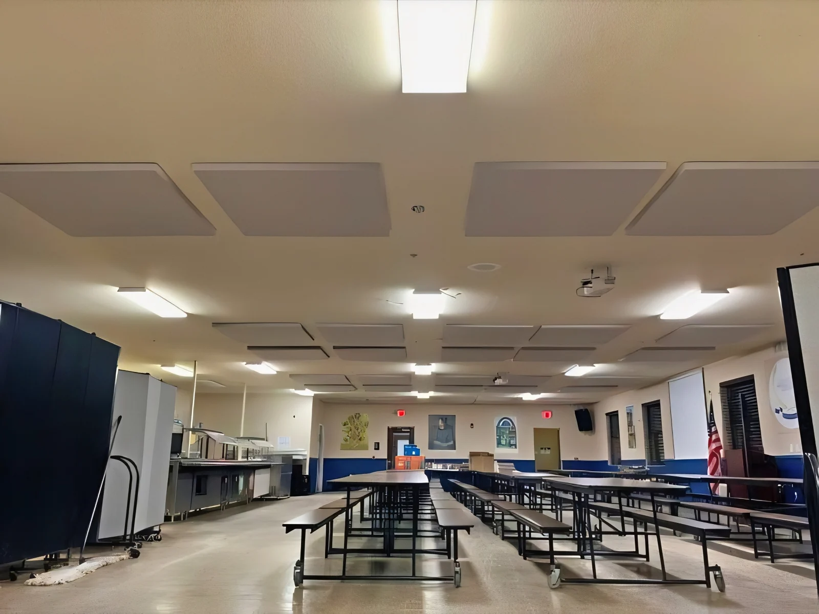 Classical Preparatory School Dining Room Acoustic Treatment