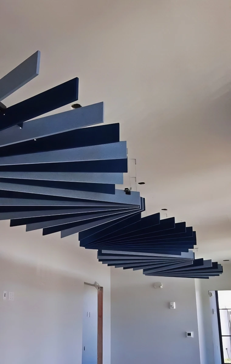 Capstan Financial Felt Ceiling Baffle Decorative & Acoustic Improvement