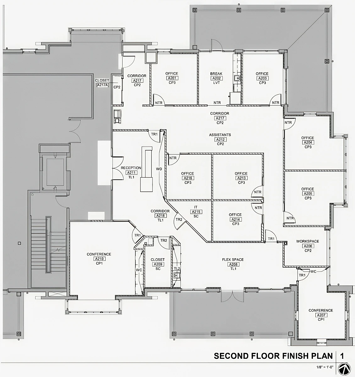Capstan Financial - Second Floor Plan