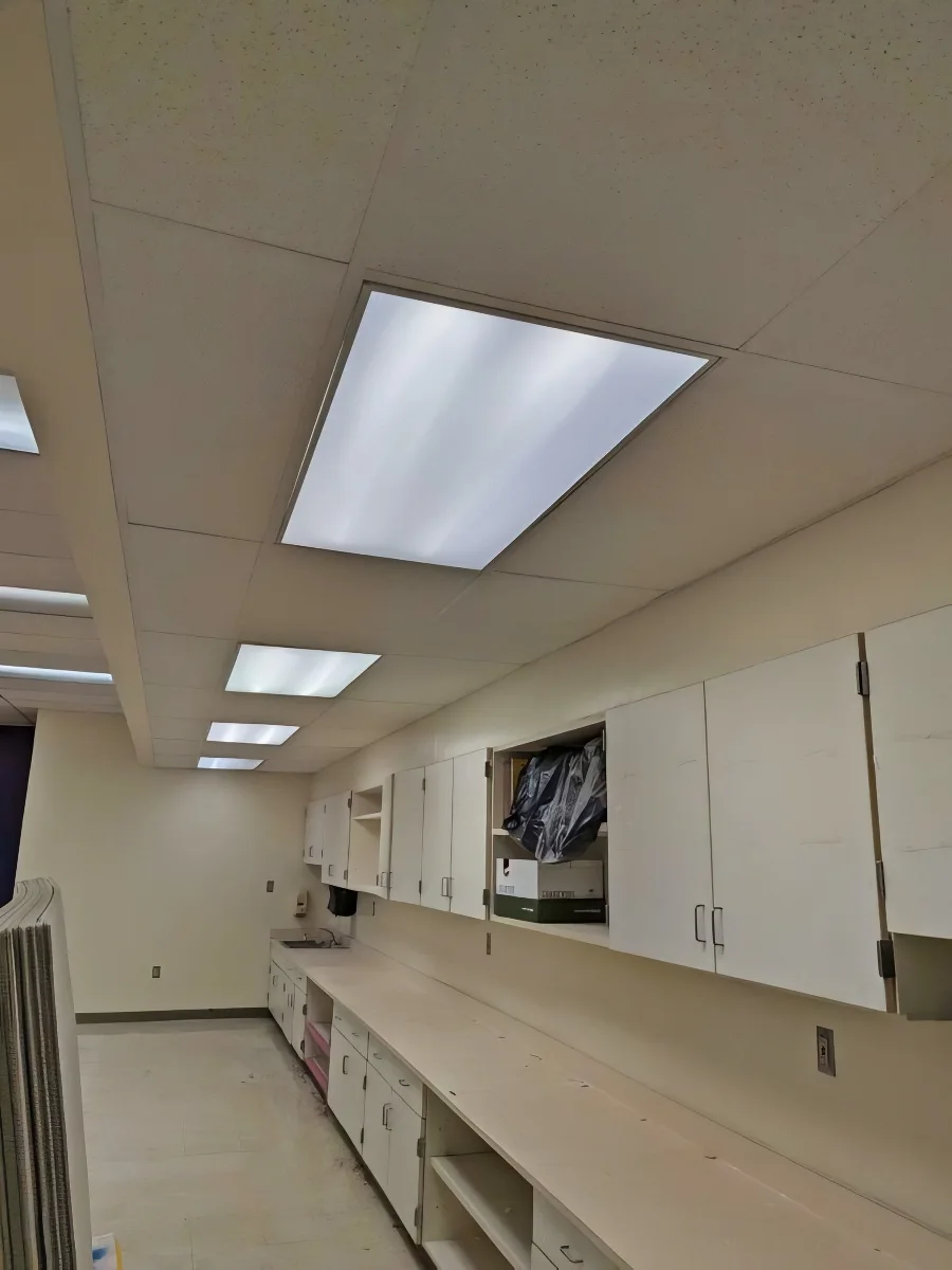 Fine Fissured Tiles for Improved Acoustic Treatment