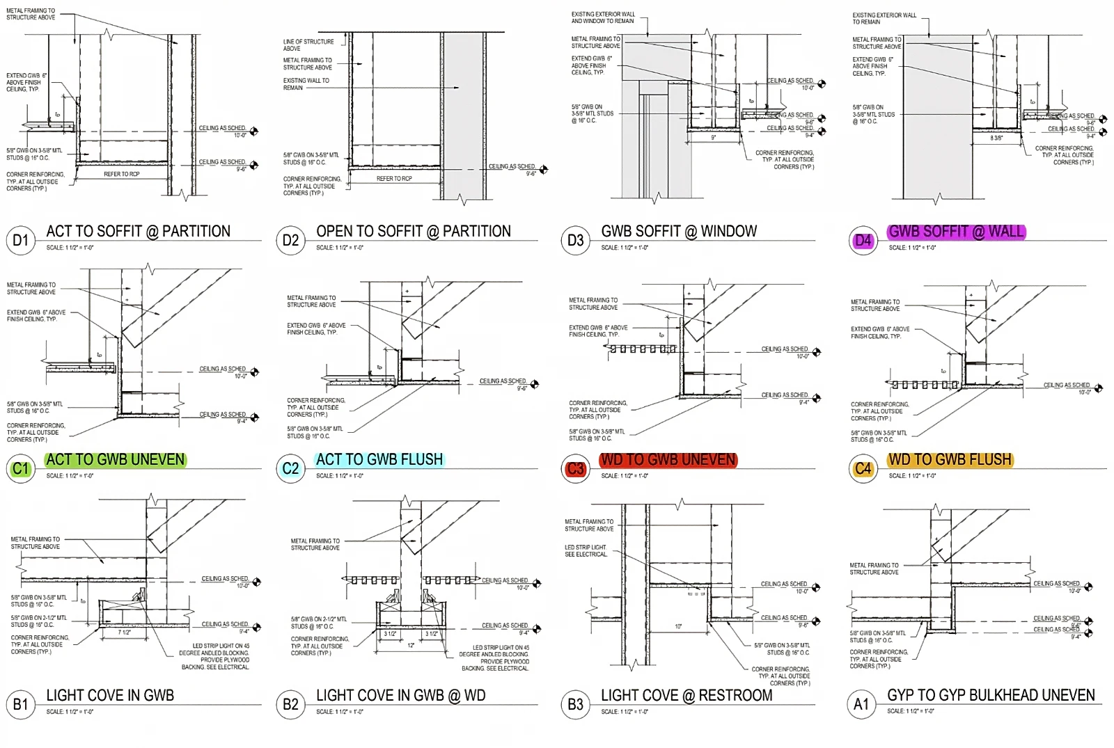 JP Morgan Chase Naples - Ceiling Details