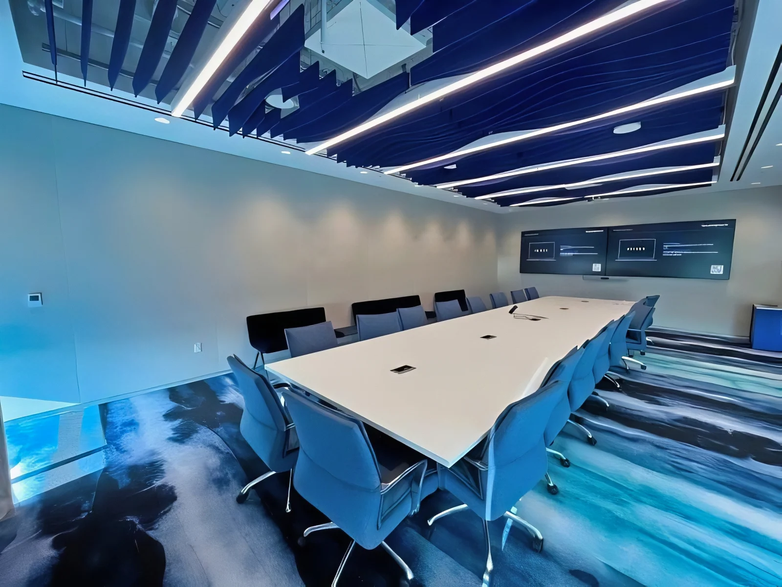 Anthem Conference Room Fabric Wall Acoustic Treatment to Improve Sound Quality