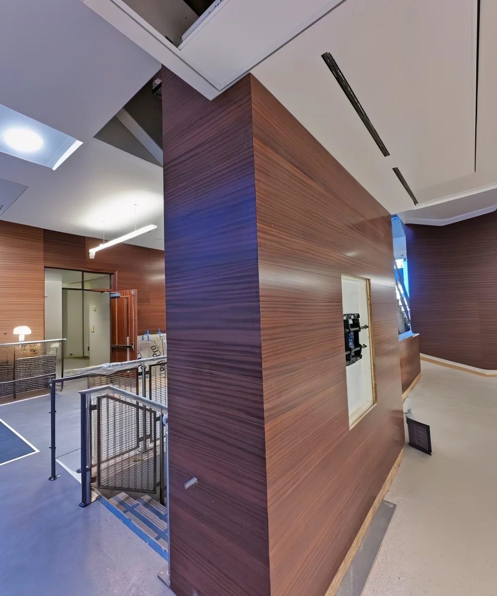 Acoustic Panels In the Courthouse To Control Echo