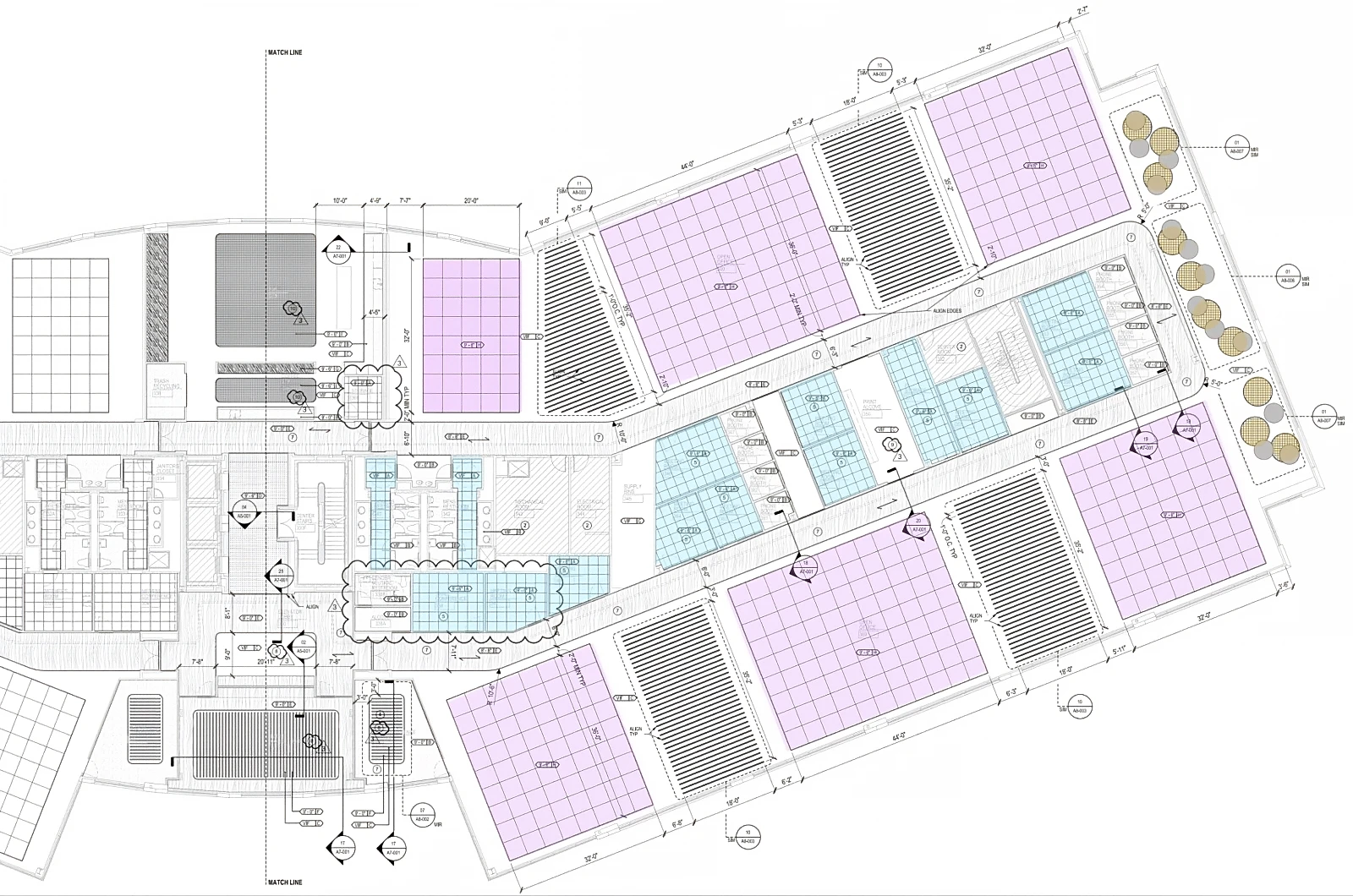 BNY Mellon Lake Mary - Reflected Ceiling Plan Zone B Sound Solutions