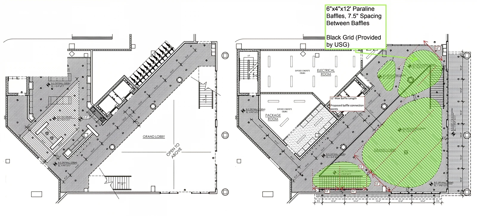 Marina Club Apartments - Ceiling Plan Noise Control