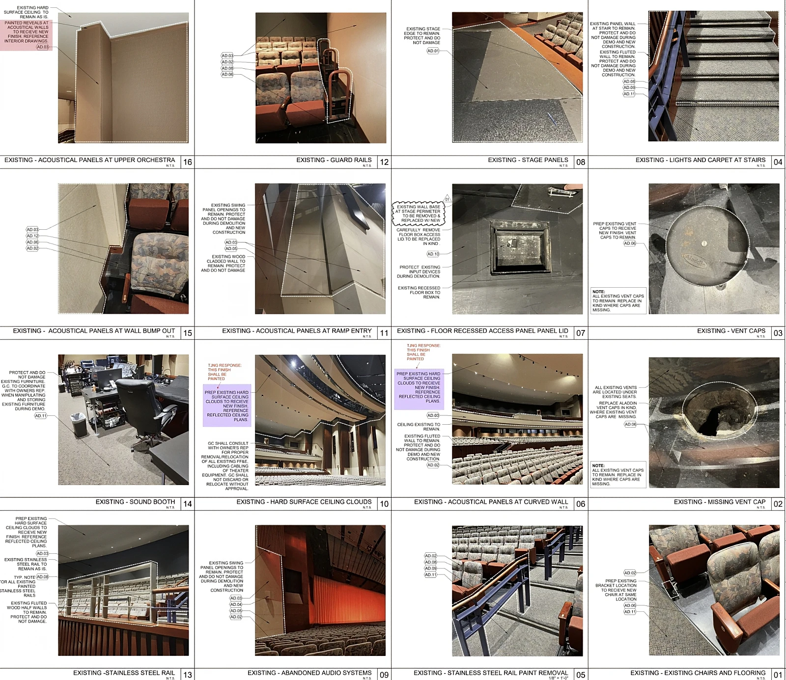Chapin Theatre - Demo Photos Acoustics Panel