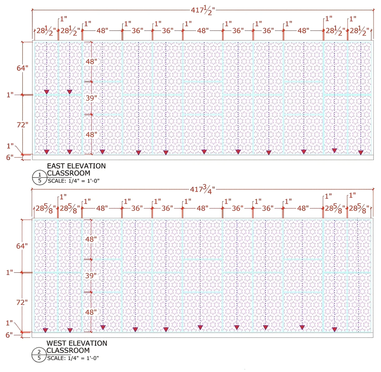 NAVFAC Camp Lejeune - Navy Classroom Elevations Noise Reduction