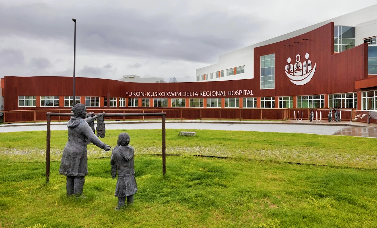 Yukon-Kuskokwim Delta Regional Hospital during Summer.