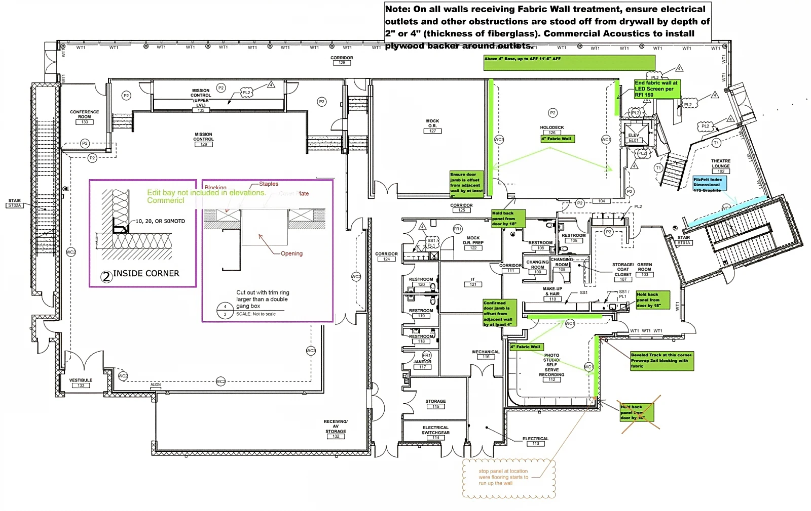 Arthrex Medical Office - First Floor Plan