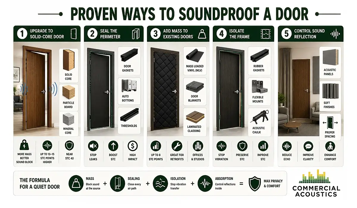 Effective Door Noise Reduction Methods