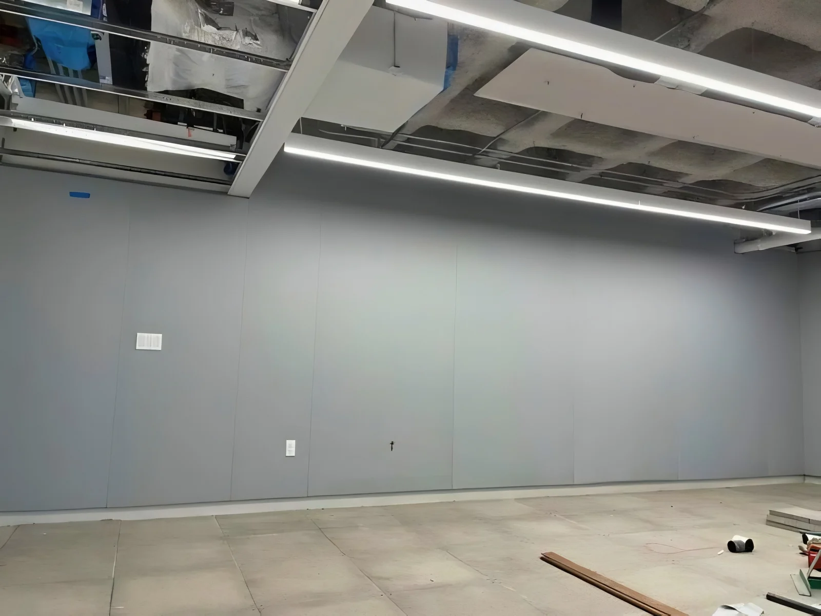 Stretched Fabric Wall For Superior Sound Absorption