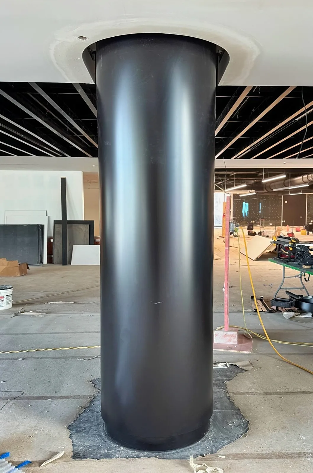 Column Covers for Echo Reduction at Mercedes Benz Coral Gables