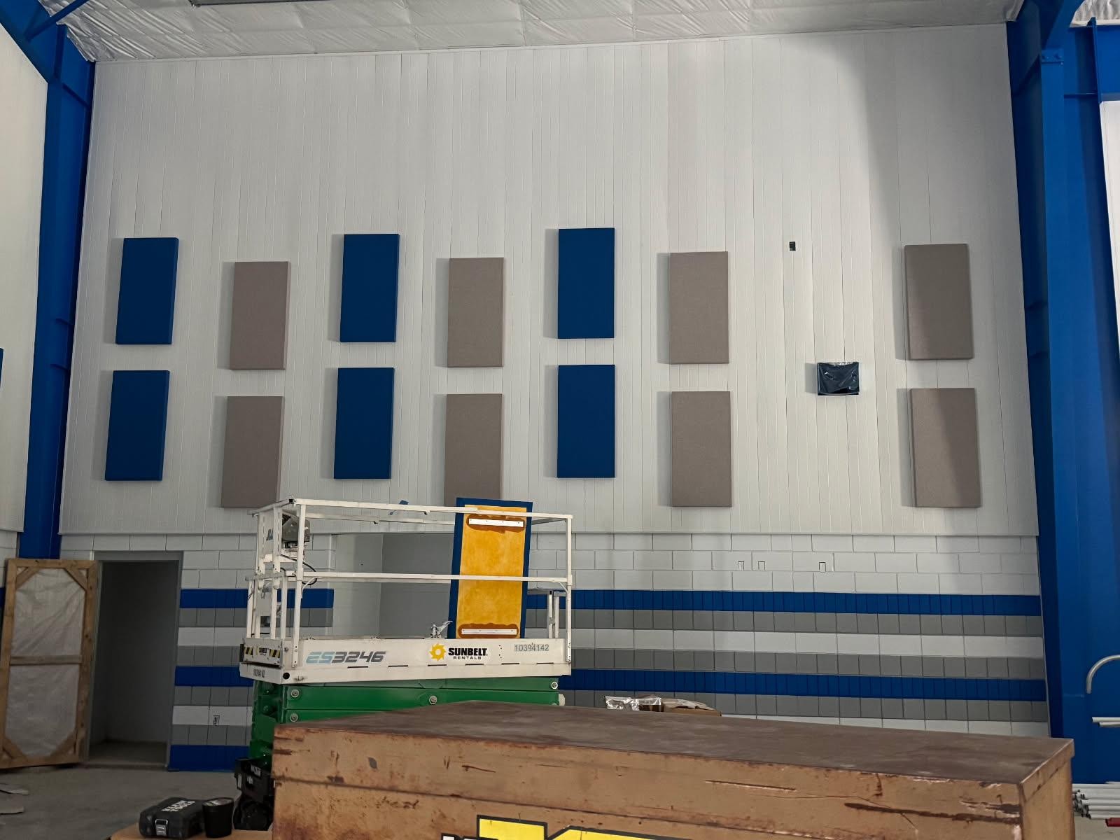 acoustic ceiling baffle