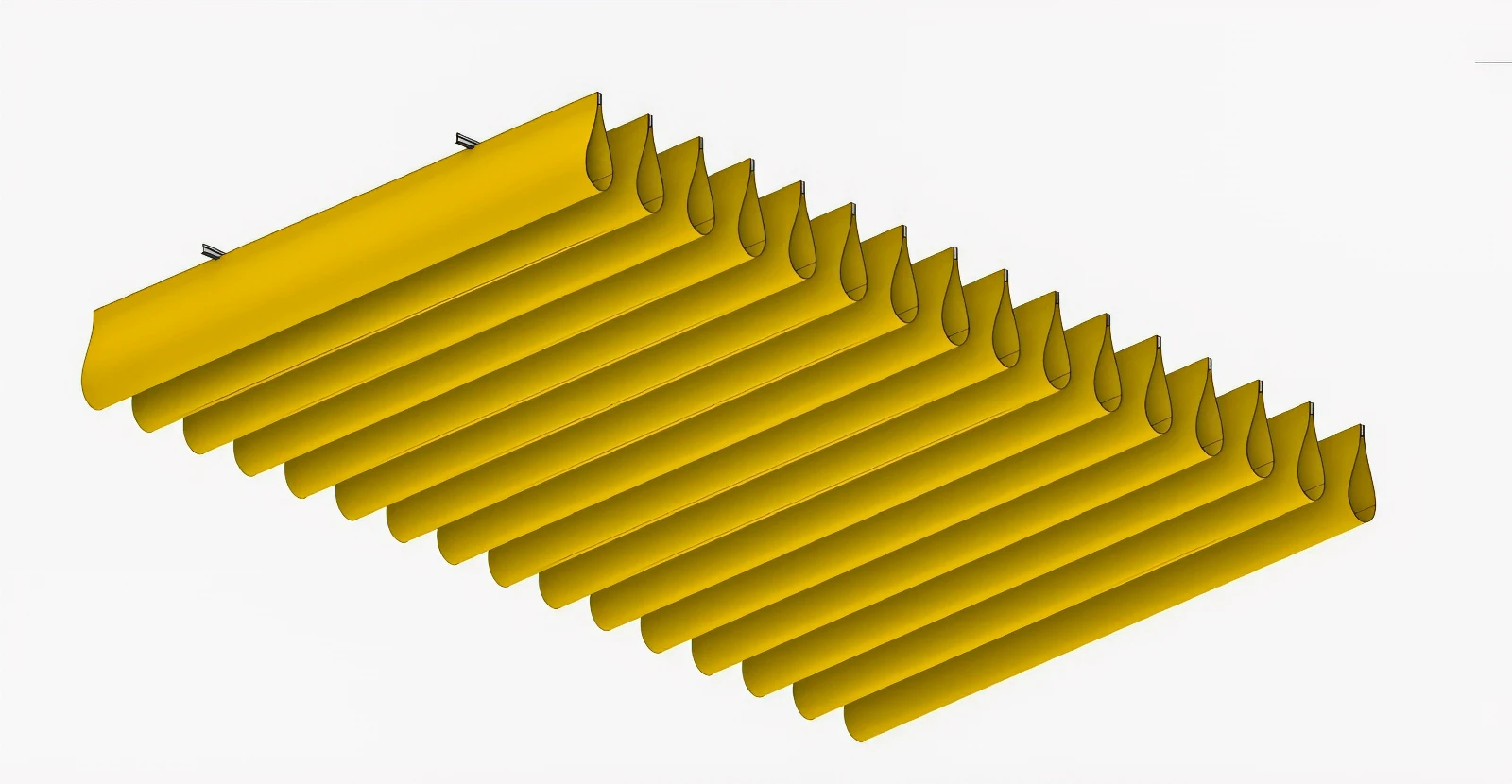 Teardrop Baffles Elevate Acoustic Design