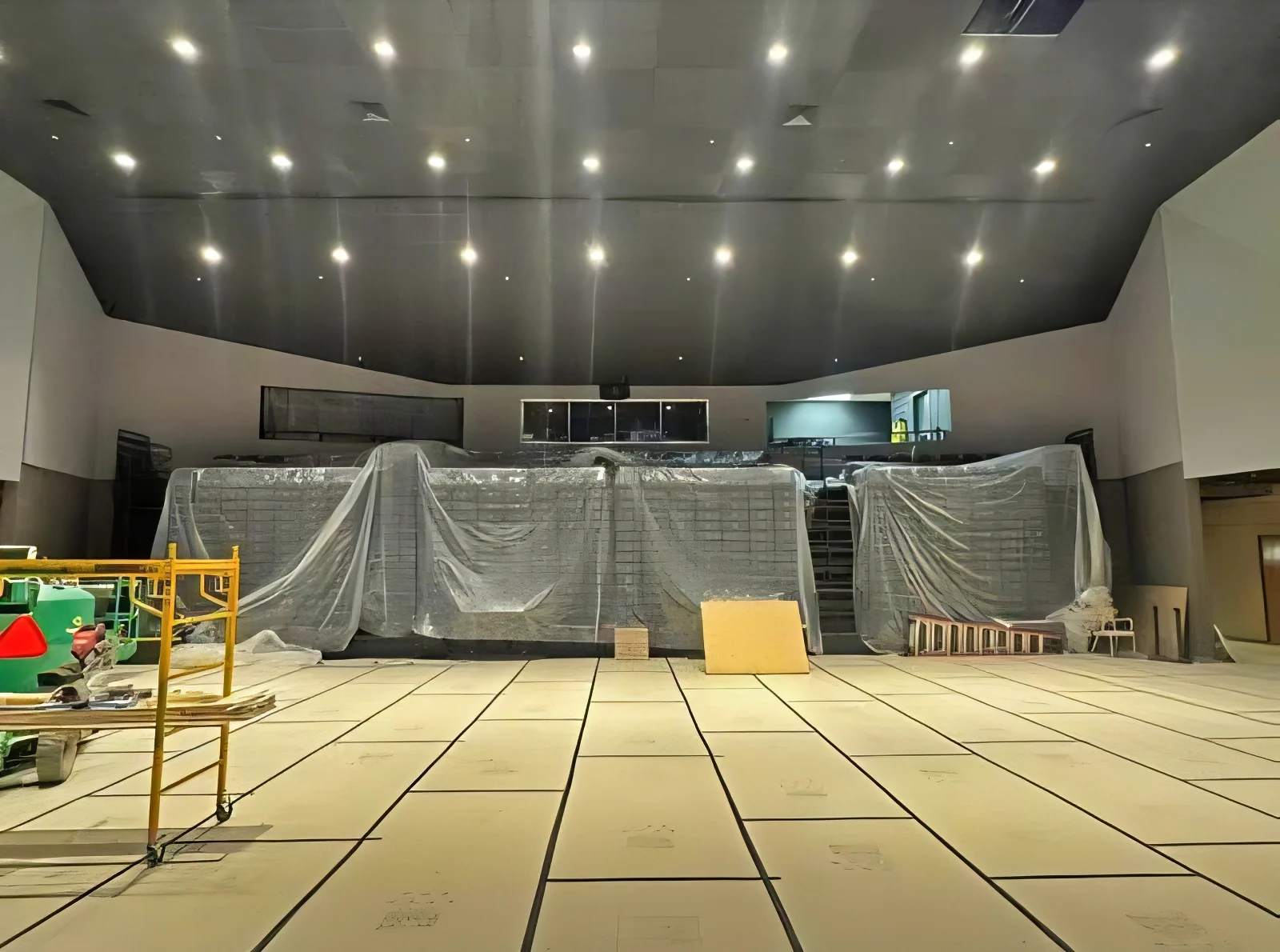 Stretched Fabric Walls to Reduce Echo Largo CPPAC