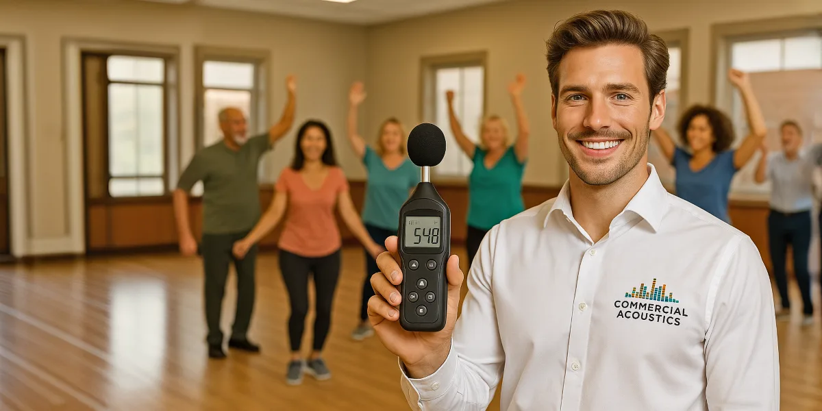 Commercial Acoustics: Acoustic Consultant for Community Centers Gyms, Meeting Rooms, & Tech Spaces