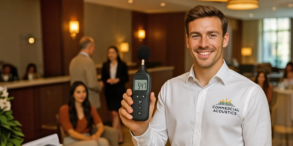 Commercial Acoustics: Acoustic Consultant for Hotels Noise Control for Guest Rooms, Corridors, & Common Areas