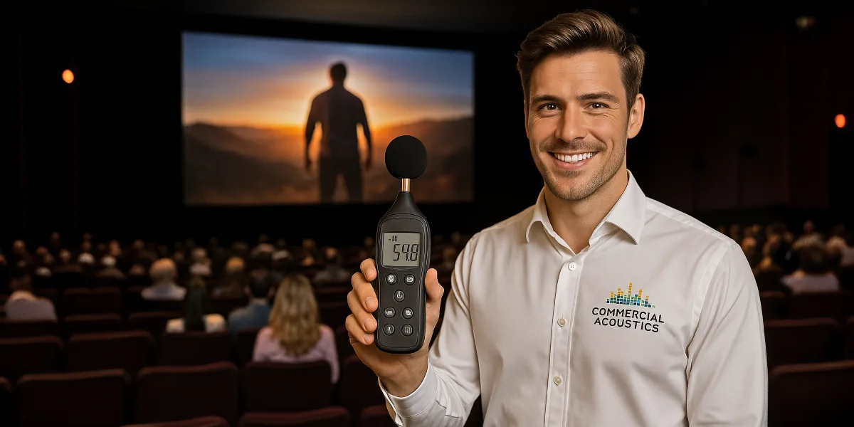 Commercial Acoustics: Acoustic Consultant for Movie Theaters