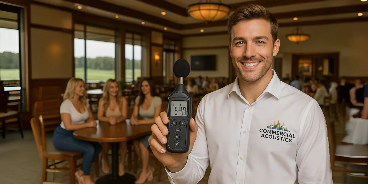 Commercial Acoustics Presents... Clubhouse Soundproofing: Materials, Acoustic Panels, & Noise Control