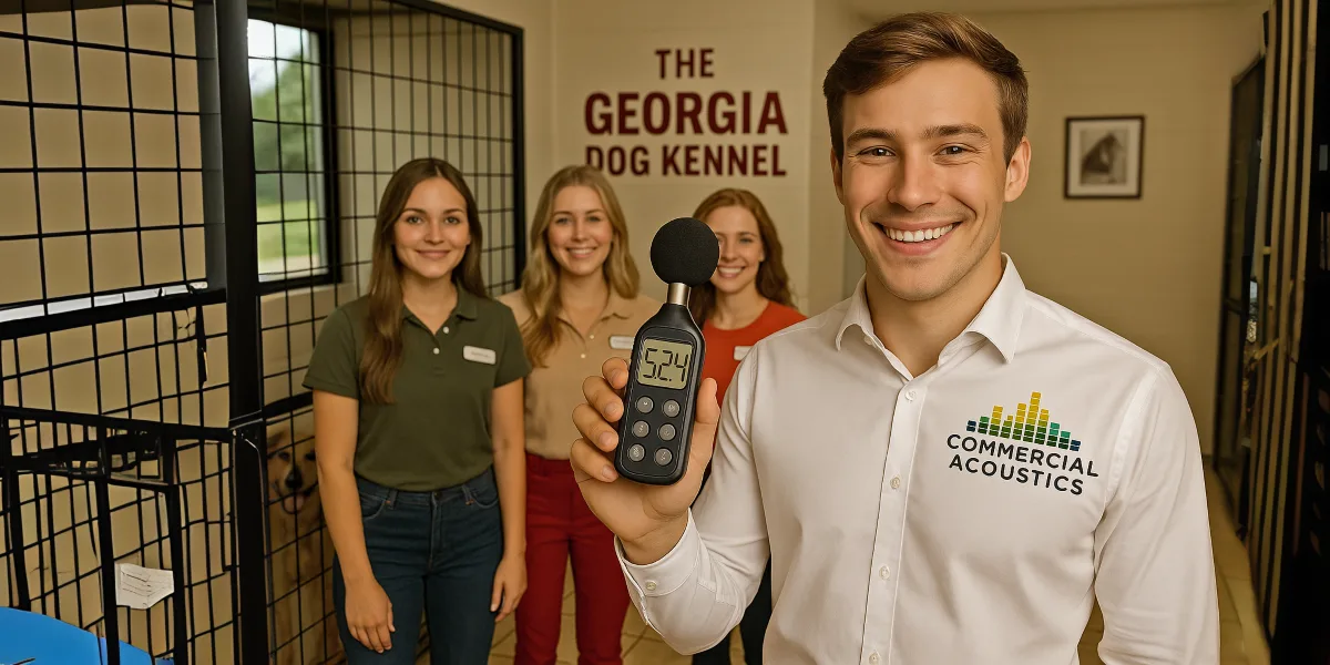 Dog Kennel Soundproofing in Georgia: Acoustic Panels, Materials, & Noise Control