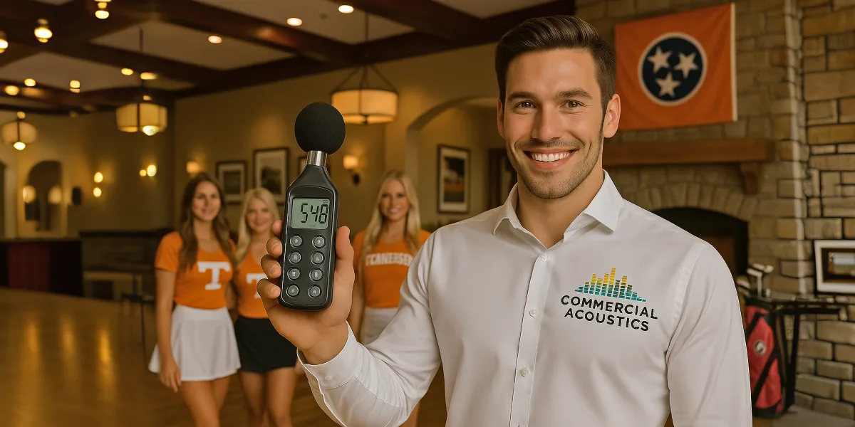 Clubhouse Soundproofing in Tennessee: Acoustic Panels, Materials, & Noise Control